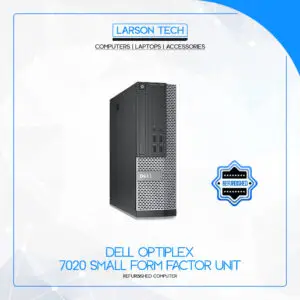 LARSON MEDIA & TECH - DELL OPTPLEX 7020 SFF, CORE I3-4TH GEN; 8GB RM; 500GB HDD