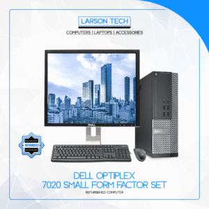 LARSON MEDIA & TECH - DELL OPTPLEX 7020 SFF, CORE I3-4TH GEN; 8GB RM; 500GB HDD