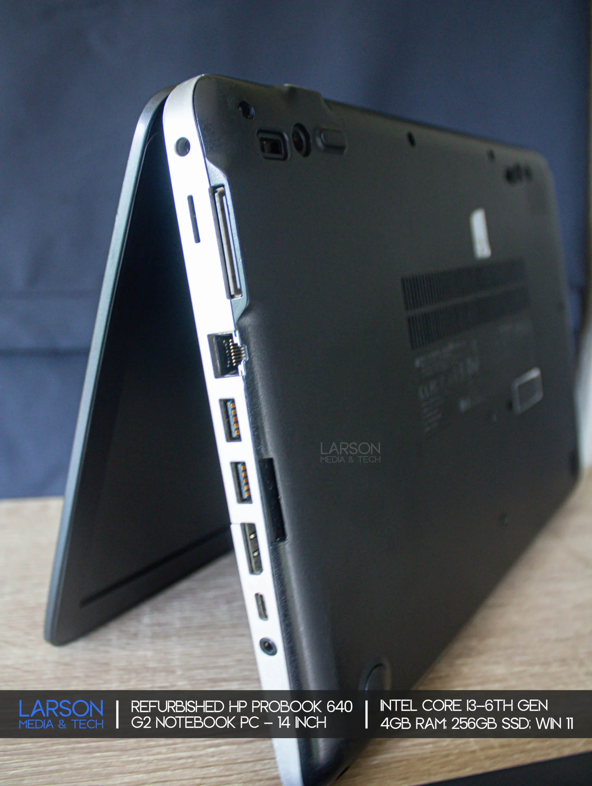 HP ProBook 640 G2 | i5 6th Gen | 8GB RAM | 256GB SSD | 14" Full HD | Windows 11 Pro - Image 6