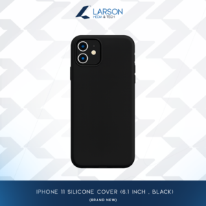 iPhone 11 Silicone Protective Case - Black
