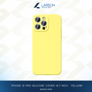 iPhone 12 Pro Silicone Protective Case - Yellow